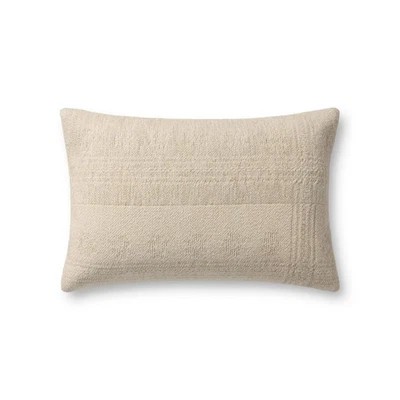 II Collection PLL0171 Natural 13'' x 21'' Cover Only Pillow - Image 1 of 3