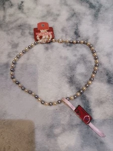 Mallorca Mic Mac simulierte Perlenkette Länge 19 Zoll neu mit Etikett - Bild 1 von 4