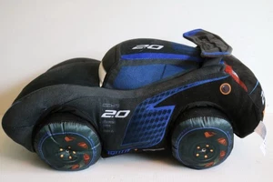 RARE 16" Jumbo Disney Pixar Cars Jackson Storm Soft Plush Toy Race Car Posh Paws - Picture 1 of 7