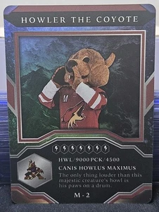 21-22 MVP Howler Mascot Gaming Card 🚨🚨🚨 Phoenix Coyotes - Picture 1 of 2