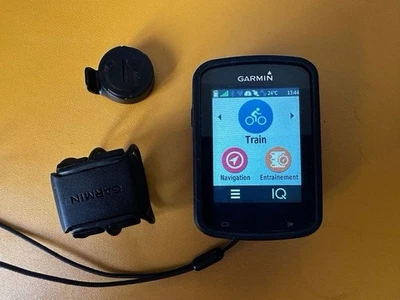 Garmin Edge 820 Ciclocomputer GPS Nero + Supporto e Sensori Cadenza E Velocita - Immagine 1 di 2