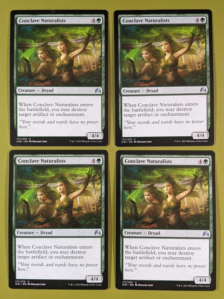 Conclave Naturalists x4 Magic Origins 4x Playset Magic the Gathering MTG - Image 1 of 1