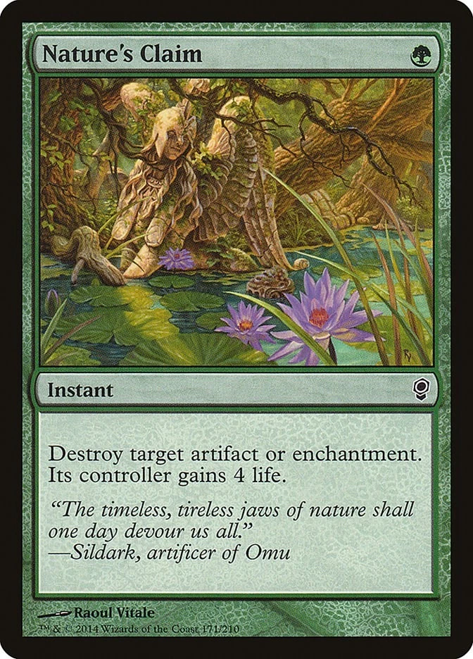 Nature's Claim 171 LP Normal Conspiracy MTG EN - Image 1 of 1