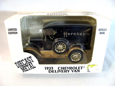 ERTL 1923 Chevrolet Hersheys Chocolate Delivery Van Replica Coin Bank Die cast  - Image 1 of 4