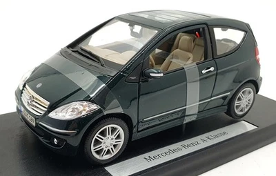 Maisto 1/18 Scale Diecast B6 696 2202 - Mercedes Benz A Class - Dark Green - Image 1 of 4