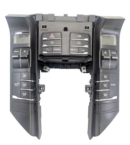 Panel de interruptores consola central aire acondicionado Porsche Cayenne 958.1 E2 2011-13 - Imagen 1 de 12