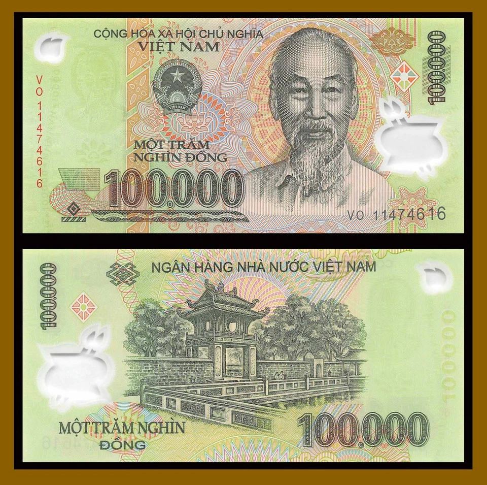 Vietnam 100000 Dong, 2004-2023 P-122 Unc - Image 1 of 1