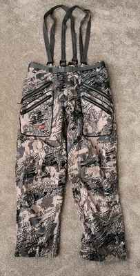 SITKA GEAR BLIZZARD BIB PANT SIZE X-LARGE XL OPTIFADE OPEN COUNTRY  - Image 1 of 4
