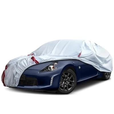 For Nissan 370Z 2009-2023 Waterproof Car Cover 6 Layers All Weather with Zipper - Image 1 of 4