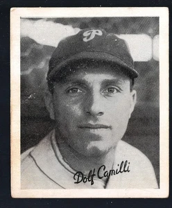 1936 Goudey R322 Dolph CAMILLI, F/G - Paper Loss Back - Phillies - Bild 1 von 2