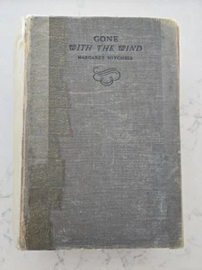 Gone With The Wind Book By Margaret Mitchell Copyright 1936 November 1938 Print - Picture 1 of 9