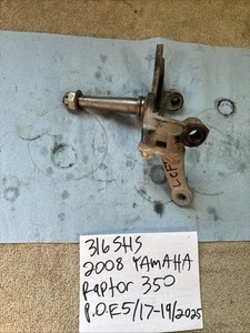 2008 Yamaha Raptor 350 Left Side Steering Knuckle Spindle 316 - Picture 1 of 12