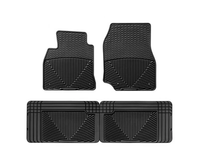WeatherTech All-Weather Floor Mats for Land Cruiser/LX - 1st & 2nd Row Black - Image 1 of 4