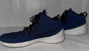 NIKE Hyperfresh Cobalt Blue Obisdian Shoes Sneakers Sz 13 - Picture 1 of 10