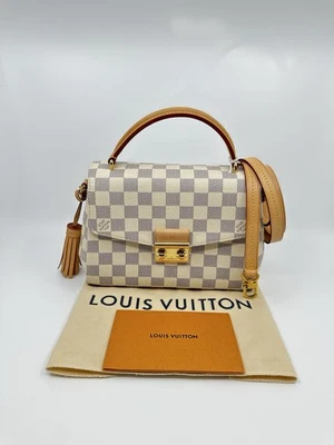 Louis Vuitton Croisette Shoulder Bag White Canvas - Image 1 of 4