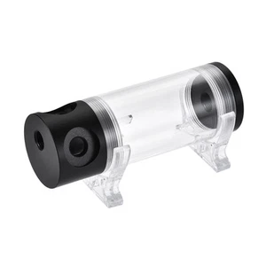 Water Cooling Tank 50mm x 140mm Acrylic and Acetal 1 In 3 Out for PC CPU Cooled - Afbeelding 1 van 6