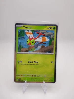 Pokemon TCG - Yanma 185 Sv: Scarlet & Violet Promo Cards Cosmo Holo Near Mint - Image 1 of 2