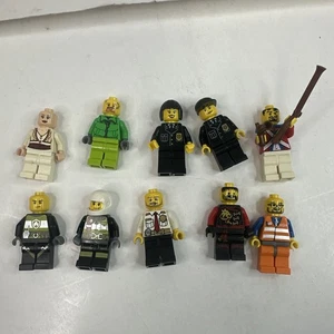 Lote de 10 minifiguras Lego - minifiguras mixtas e incompletas  - Imagen 1 de 9