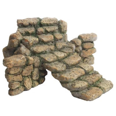 Miniature Stone Steps Fairy Garden Ornament Rock Stair Dollhouse Decor Accessory - Image 1 of 2