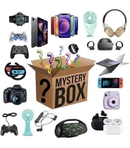 New Real Random Mystery Box Electronic Products Luck Bag Gift Electronics USA - Picture 1 of 1