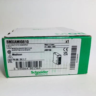 New BMXAMI0810 Schneider Electric Modicon BMX-AMI-0810 - Image 1 of 2
