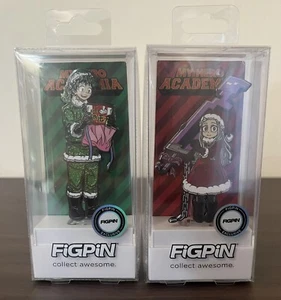 Figpin My Hero Academia Navidad Izuku Midoriya #1508 & Eri #1509 Brillo LE500 - Imagen 1 de 2