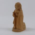 Figurka do szopki Drewno rzeźbione Szopka wiejska Maria do serii 18 cm (10)