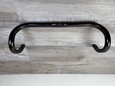 Cinelli Nerve Road Bike Drop Bar Handlebar 26.0mm 44cm Black - Image 1 of 3