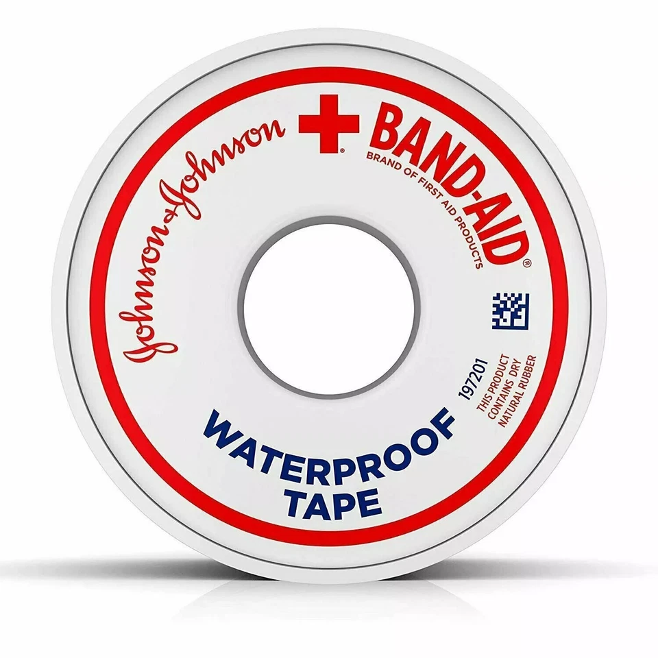 Band-Aid First Aid Water Block Tape Waterproof 1 inch x 10 yard 1 Count 3 Pack - Image 1 of 1