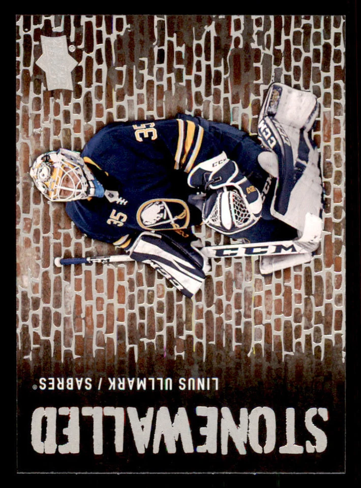 2018-19 Upper Deck Stonewalled #SW2 Linus Ullmark - Image 1 of 2