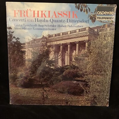 HAYDN Concerto / Quantz & Dittersdorf - JAAP SCHRODER - TELEFUNKEN ST LP SHRINK - Image 1 of 4