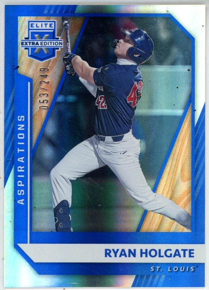 2021 Panini Elite Extra Edition Aspirations Blue Ryan Holgate #70 #d 53/249 - Image 1 of 1