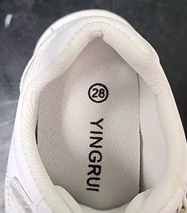 Zapatos Yinggrui Cheer Niñas Talla 28 Blanco Usado en Excelente Condición Clásico Cheer campamento/competición - Imagen 1 de 7