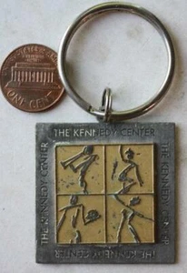 1970s Washington DC John F Kennedy Performing Arts Center artsy keychain JFK --- - Picture 1 of 1