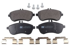 NK Front Brake Pad Set for Mercedes Benz C180 CGi 1.8 Oct 2009 to Aug 2011