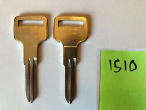 TWO 1978, 1979, 1980, 1981 MGB and MG Midget ignition key blanks - exact! 1510 - Picture 1 of 1