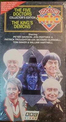  DOCTOR WHO- THE FIVE DOCTORS- COLLECTOR'S EDITION {NEW} Foto 1 de 3