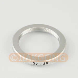 DSLRKIT Silver 37mm-30mm 37-30 mm Step Down Filter Ring Adapter - Picture 1 of 3