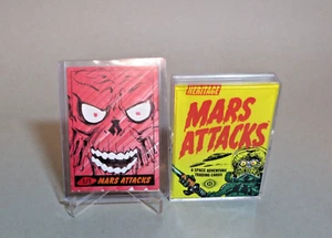 '12 Topps Mars Attacks, Guide To The New Universe 15 Card Set & 1/1 Sketch Card - Picture 1 of 4