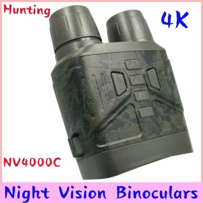 Night Vision Binoculars 4K 3in 5x Digital Digital Video Record IR Hunting Camera - Image 1 of 4