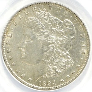 1894 O Morgan Dollar ANACS AU-53 Details Cleaned - Picture 1 of 4
