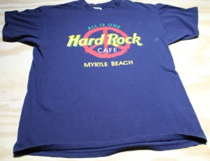 Vintage Hard Rock Cafe Myrtle Beach All Is One T Shirt Men's Large - Picture 1 of 10