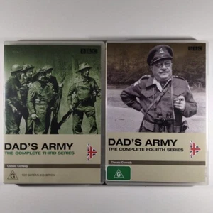 Dad's Army The Complete 3rd & 4th Series DVD Region 4 PAL TV Season Bundle Lot - Picture 1 of 14