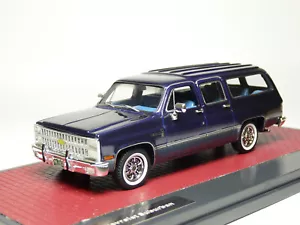 Modellino auto Matrix MX20302-412 1/43 1981 Chevrolet Suburban Custom Deluxe resina - Foto 1 di 3