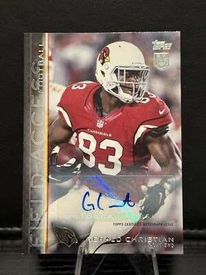 2015 Topps Field Access - Autographs #93 Gerald Christian (AU, RC) - Image 1 of 2
