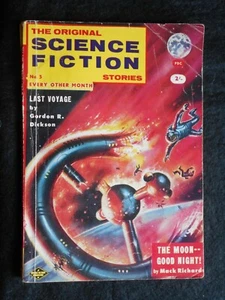 THE ORIGINAL SCIENCE FICTION STORIES No.5 Vintage British 1950s Magazine Accept - Picture 1 of 5