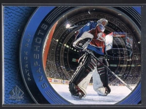 1998-99 SP Authentic Snapshots #SS2 Patrick Roy - Foto 1 di 2