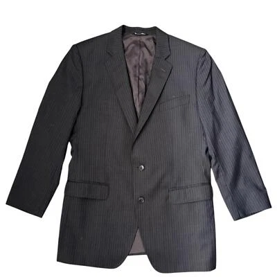 Blazer Dolce & Gabbana 100% Lana Virgen Hecho en Italia Rayas Talla 52 Foto 1 de 4