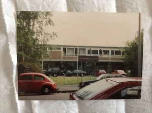 _88 Beetle VW Volkswagen Photo Red Germany School Car Wagen - Picture 1 of 12