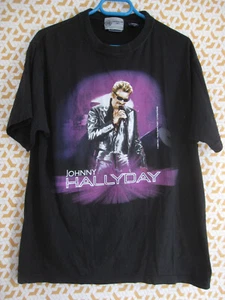 Tee Shirt Johnny Hallyday Tournée des stades 2003 Vintage Shirt jersey - M - Picture 1 of 7